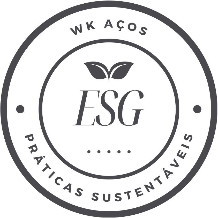 Distribuidora de aço certificada com ESG